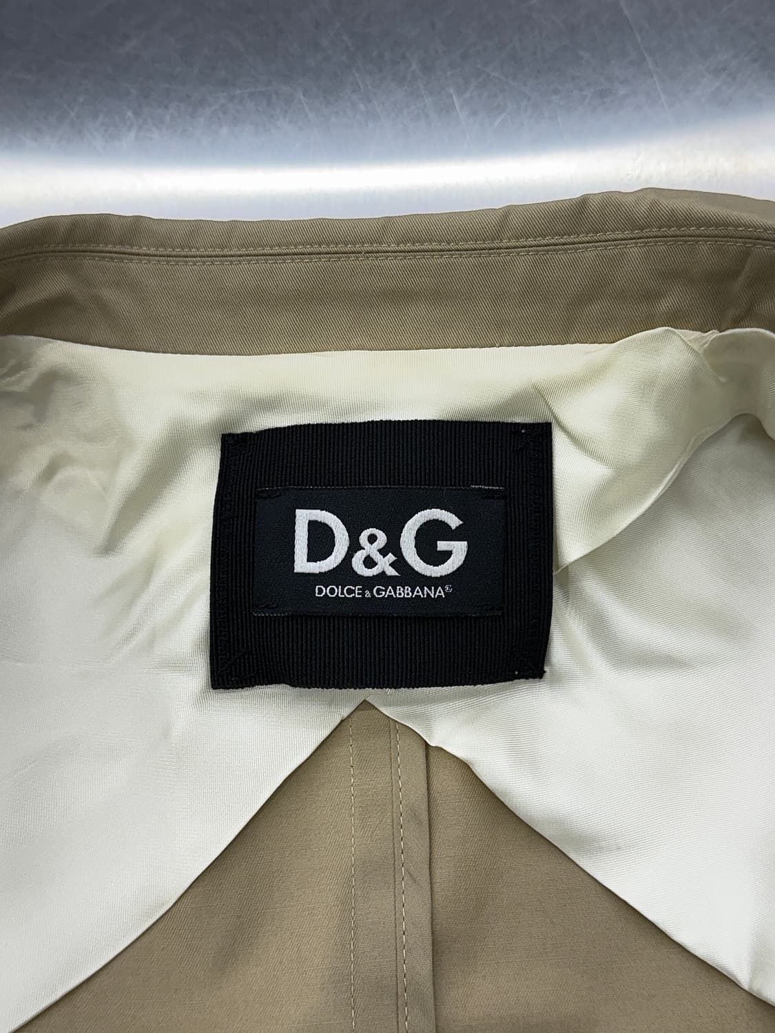 돌체앤가바나 베이지 먼스 2b 크로피 블레이저 자켓 상품이미지7