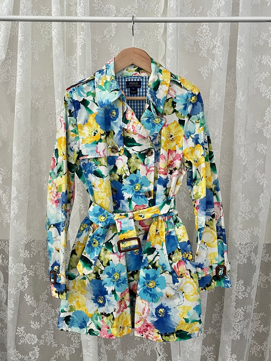 16) 폴로 랄프로렌 키즈 플로럴 트렌치코트 상품이미지1