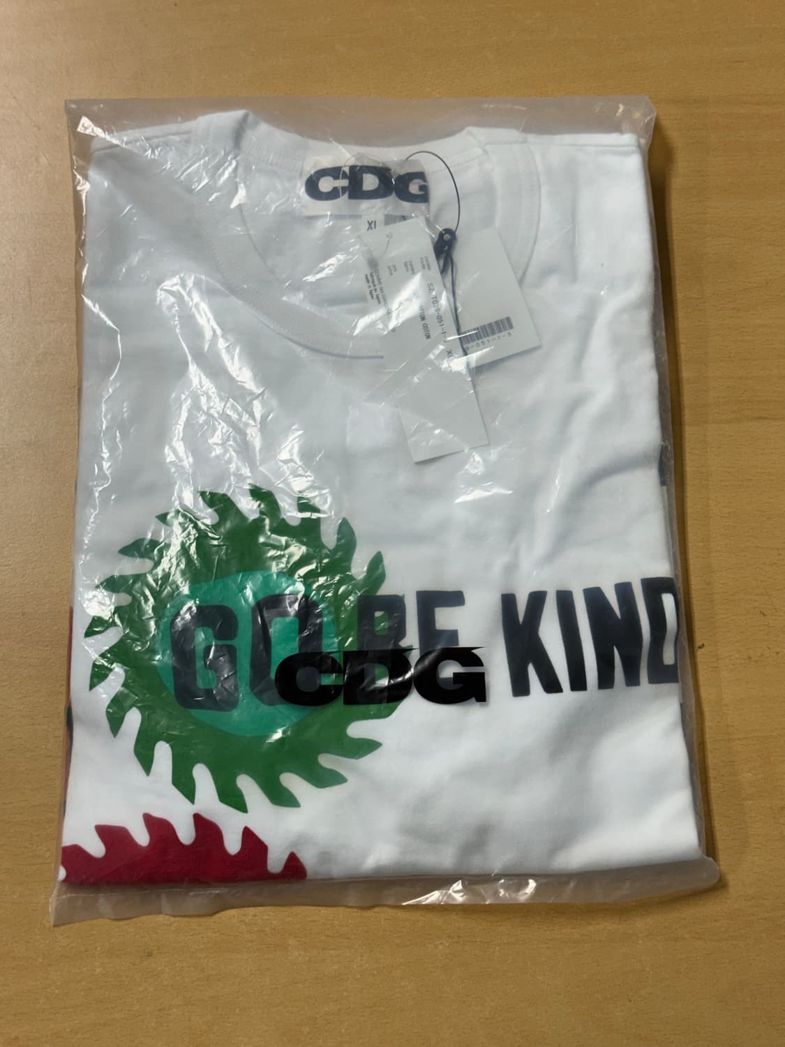 CDG cpfm 꼼데가르송 티셔츠 화이트 상품이미지2