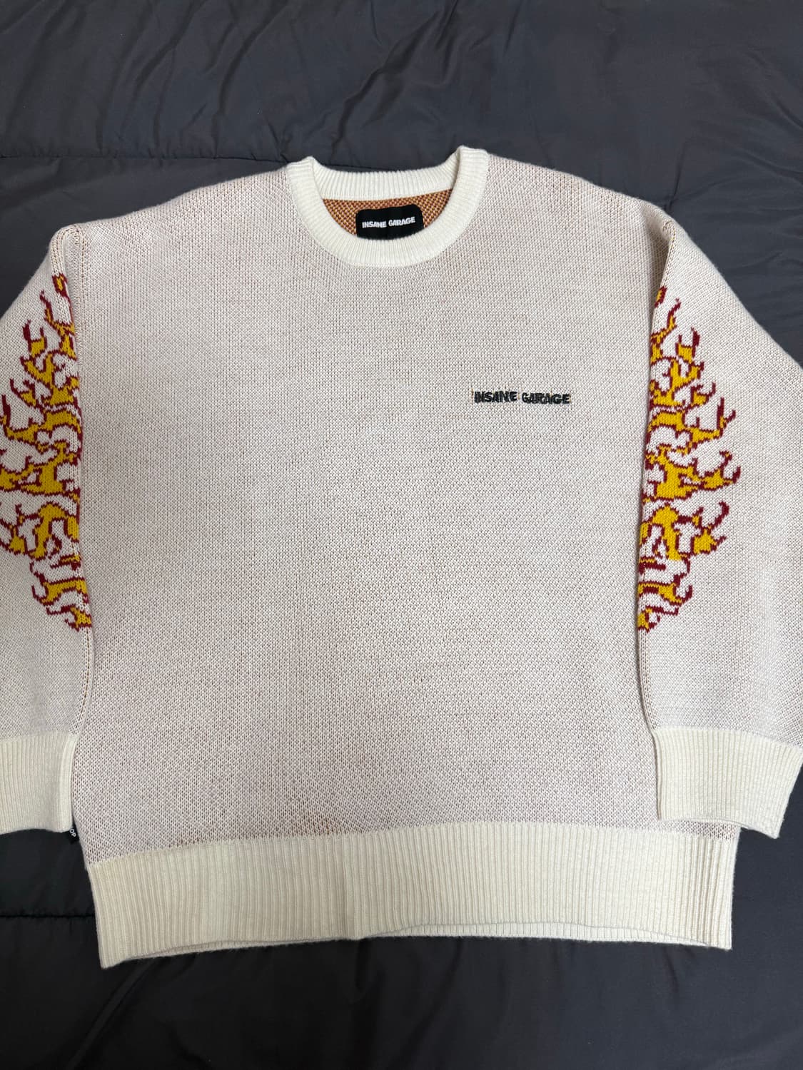 인세인개러지 자카드 니트 3사이즈 상품이미지2