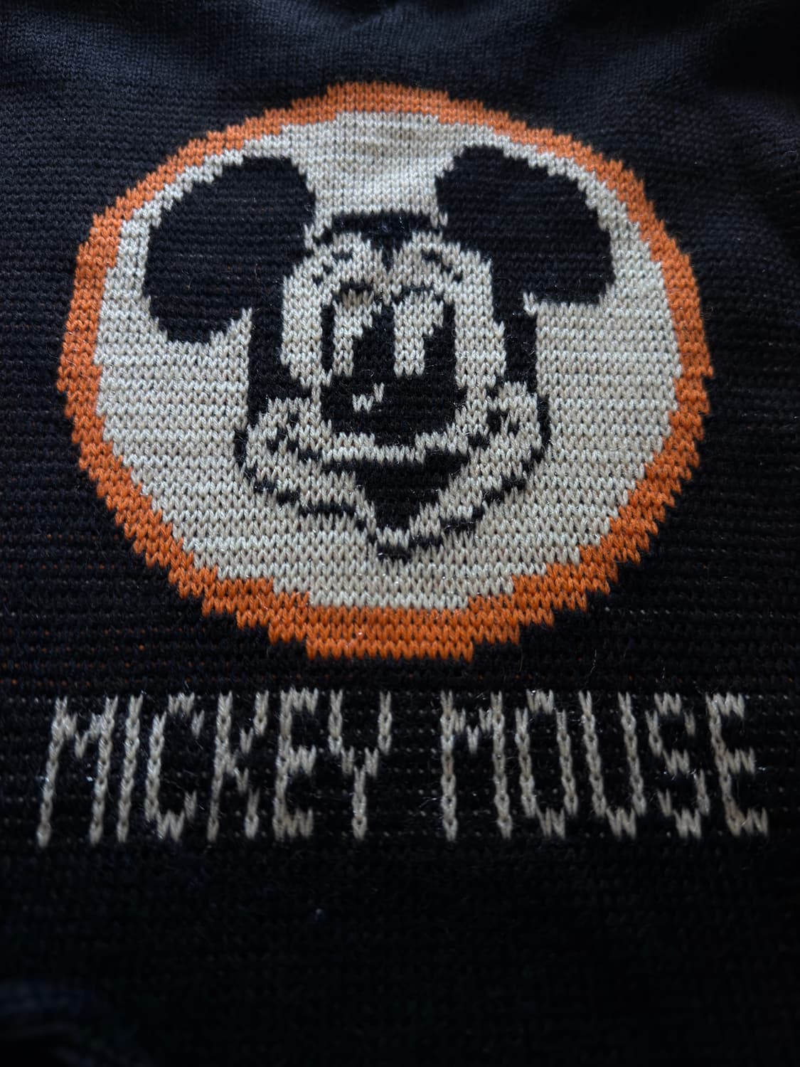 vtg Mickey mouse hand made boya knit  상품이미지4
