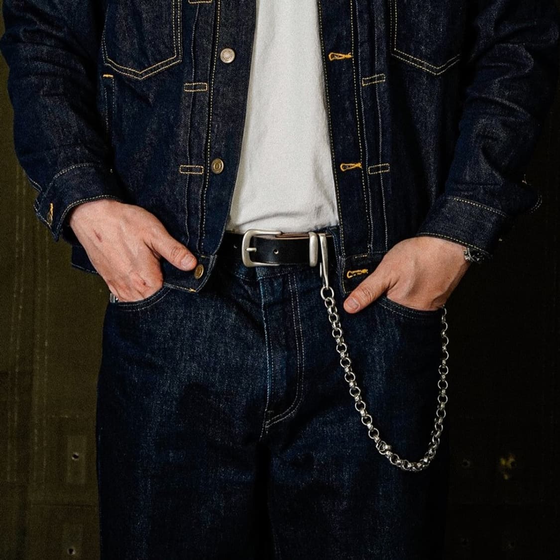 [Beyond Legacy] Hammered chain Silver 상품이미지2