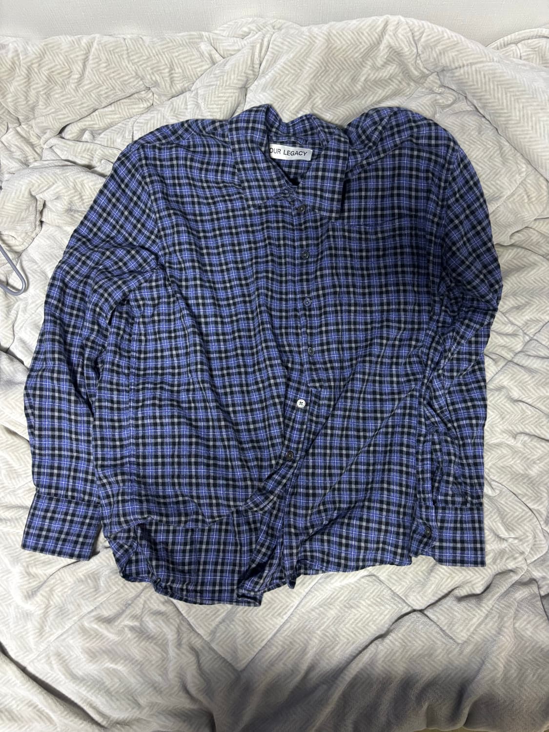 아워레가시 어보브 켄트럴 체크 셔츠 48 상품이미지1