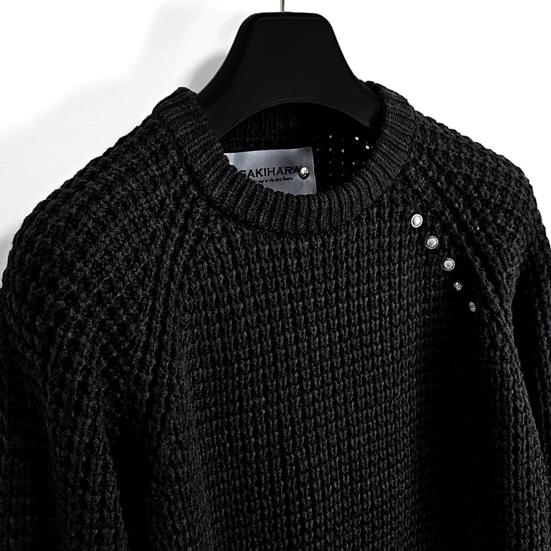 가키하라 Shapiro roble damaged raglan knit  상품이미지1