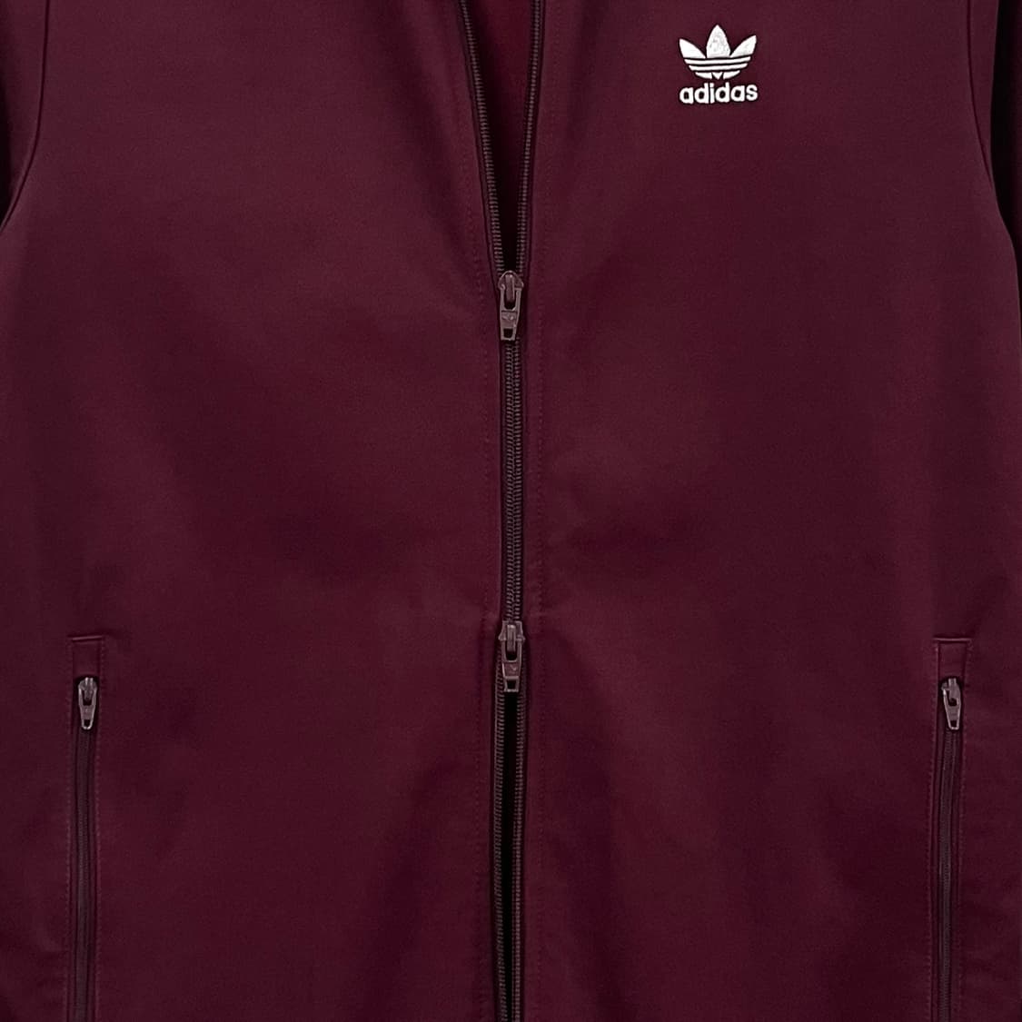 아디다스 베켄바우어 버건디 트랙탑 져지 상품이미지5