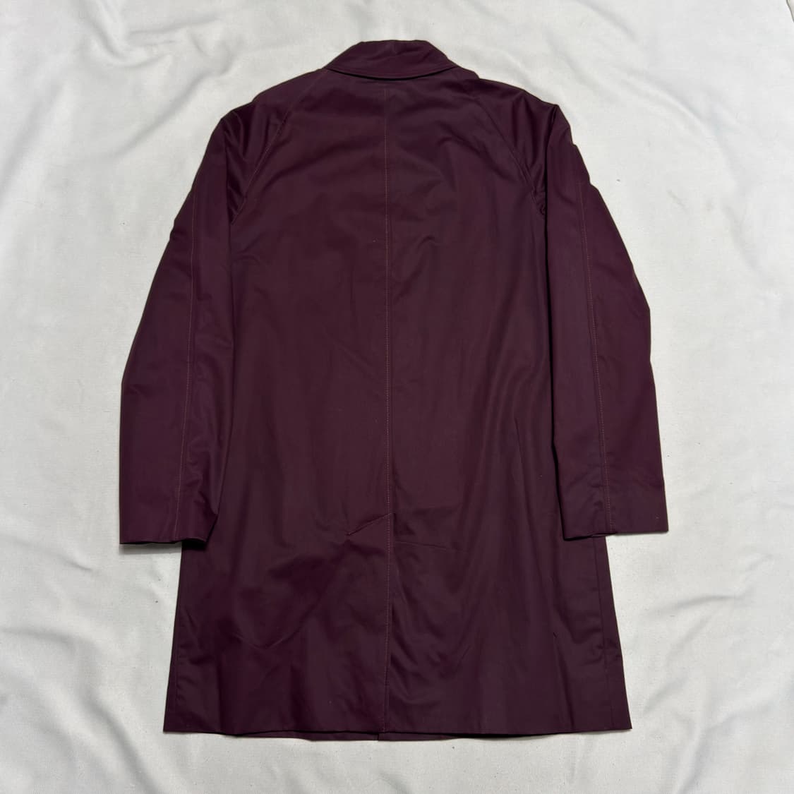 48 버버리 와인 싱글 코트 상품이미지3