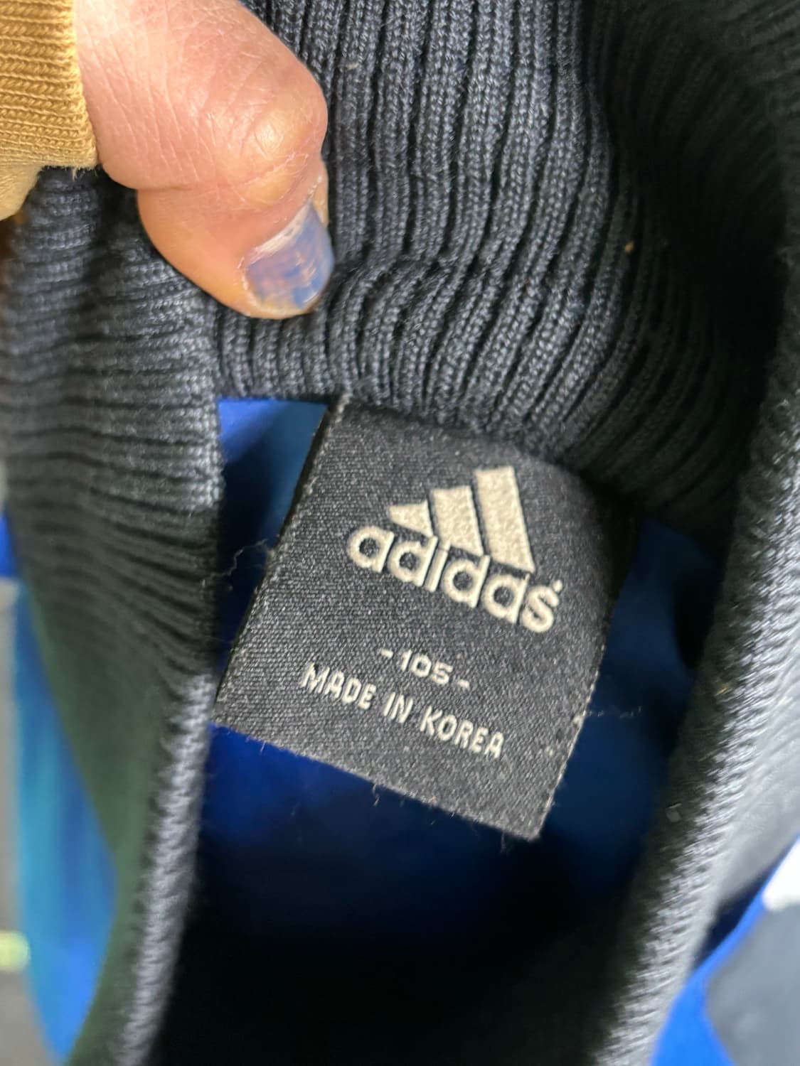 아디다스 블루 누빔점퍼  상품이미지4