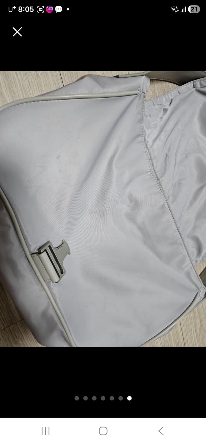 마뗑킴 버클백 그레이 상품이미지5