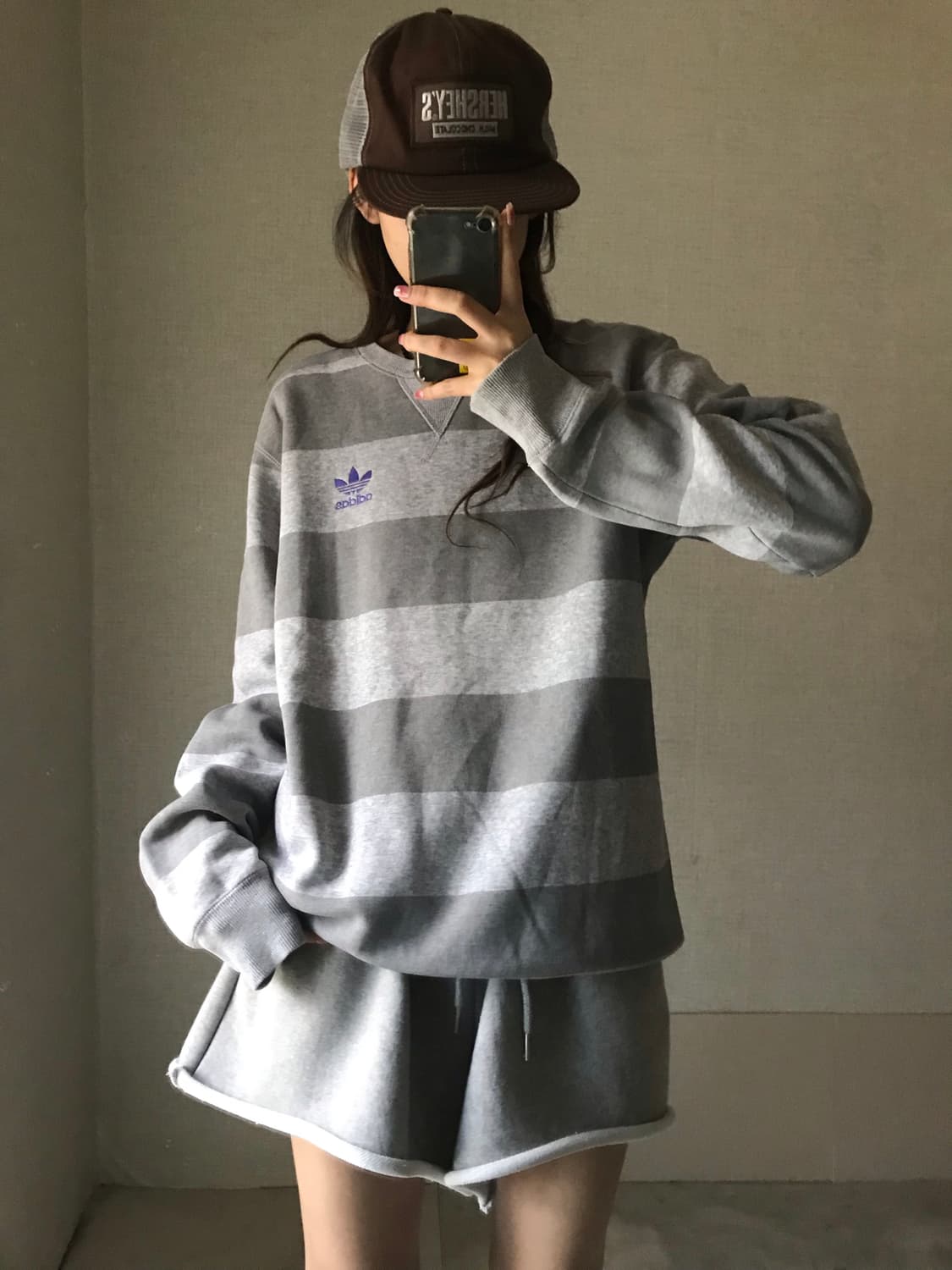 아디다스 스트라이프 맨투맨 상품이미지3