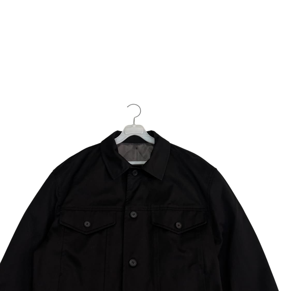 엘무드 블랙 트러커 자켓 상품이미지2