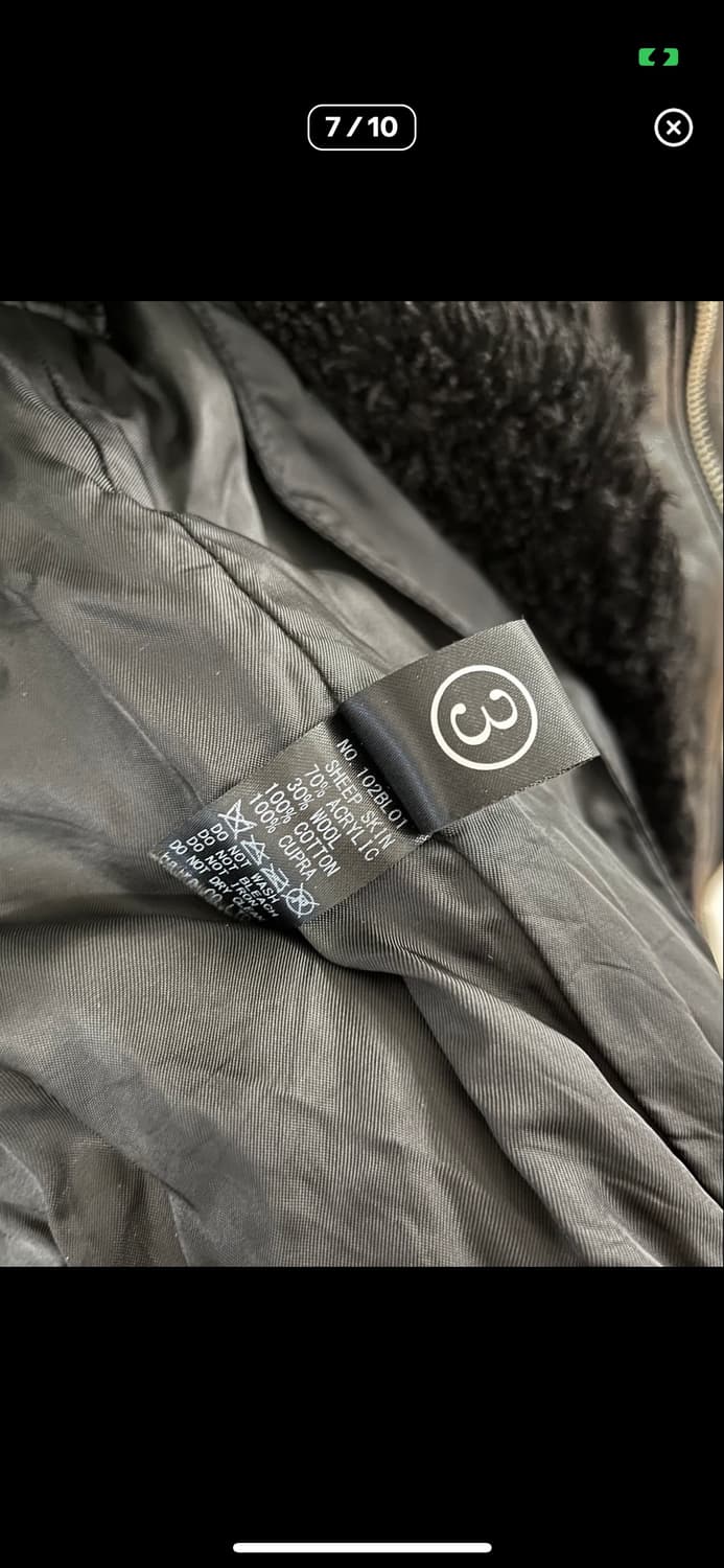 바즈라 램스킨 자켓 상품이미지5