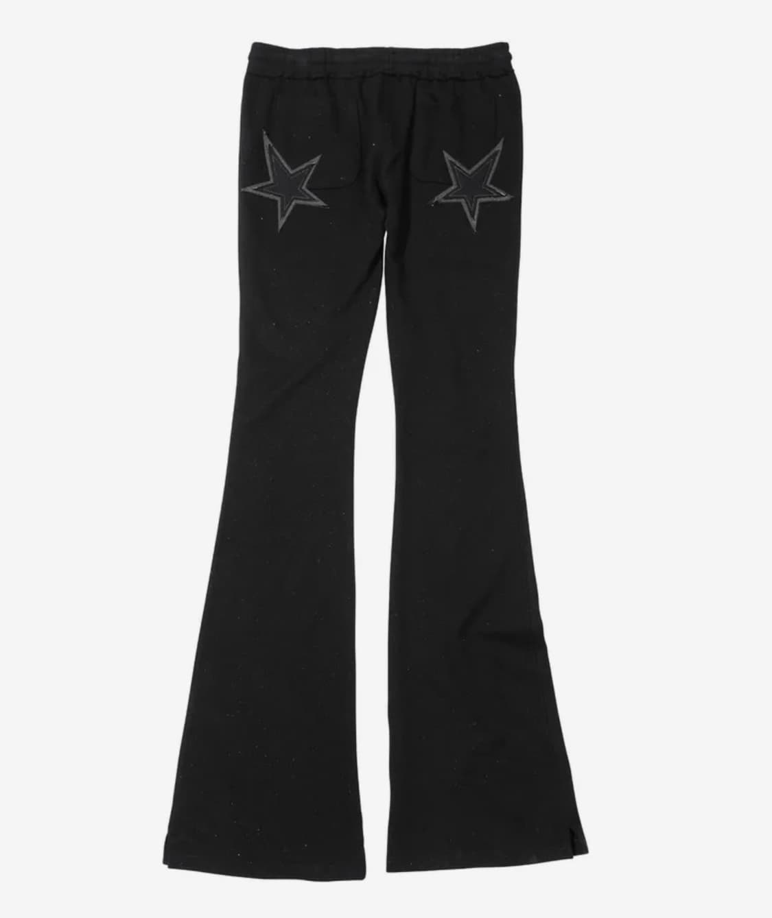 Glitter Boots Cut Sweatpants Black 상품이미지2