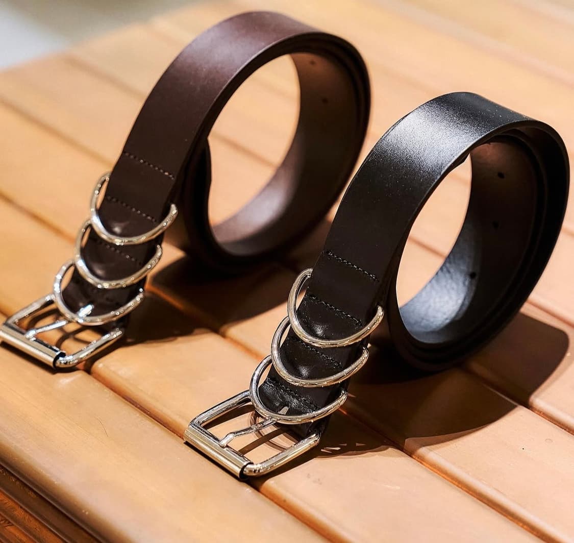 LCDC 블랙 가죽 벨트 (Free) 상품이미지3