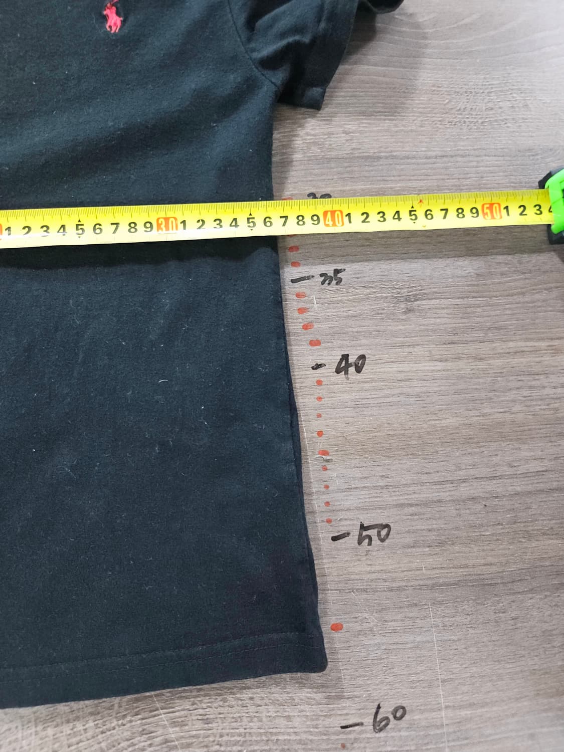 폴로 랄프로렌 블랙 반팔 티셔츠  S 상품이미지4