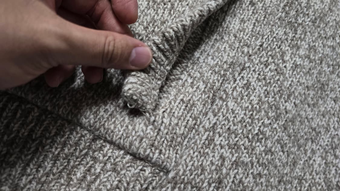 L.L.BEAN 엘엘빈 집업  100% 울니트 L 싸이즈 상품이미지7