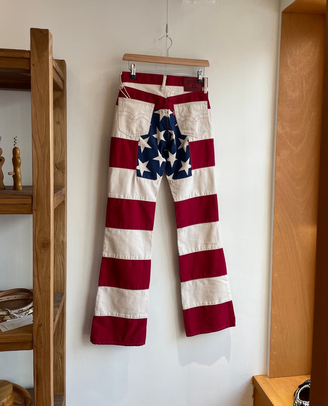 히스테릭 글래머 성조기 팬츠 (27.5inch) 상품이미지2