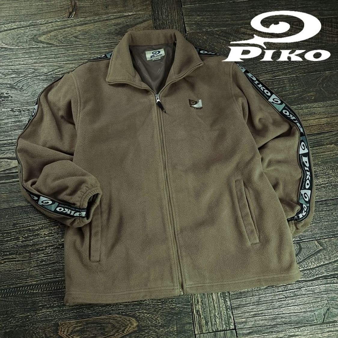 [피코] 사이드라인 오버핏 올드스쿨 빈티즈 플리스 후리스자켓 M19860 상품이미지1