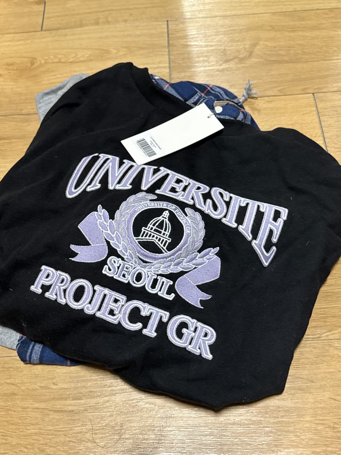 프로젝트gr 3레이어드 스웻셔츠 2사이즈 상품이미지1