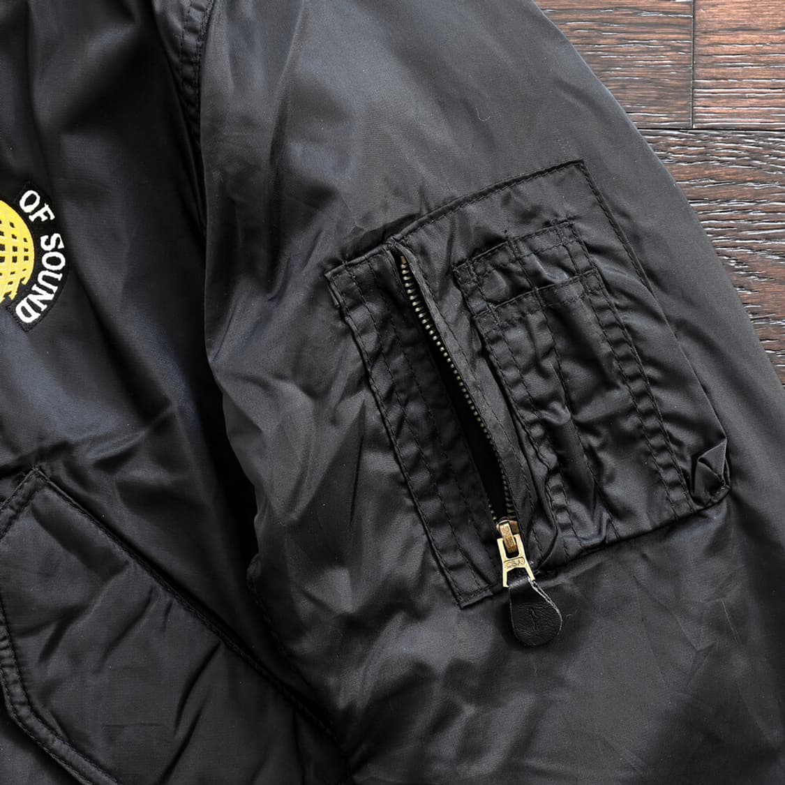 90s Ministry 미니스트리 빈티지 MA-2 플라이트 자켓 상품이미지5