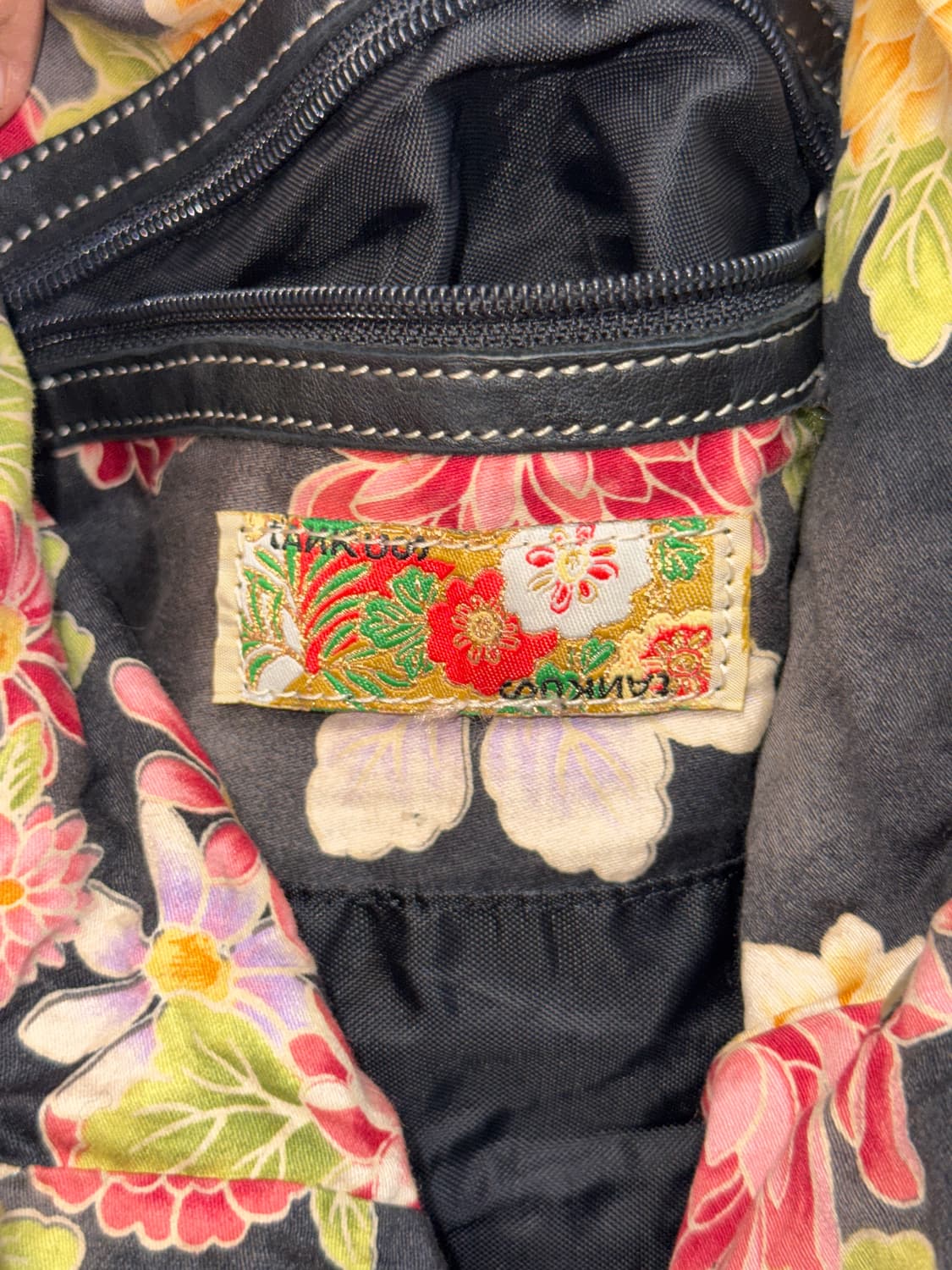 TANKUS black pig skin chain zipper 숄더백 상품이미지6