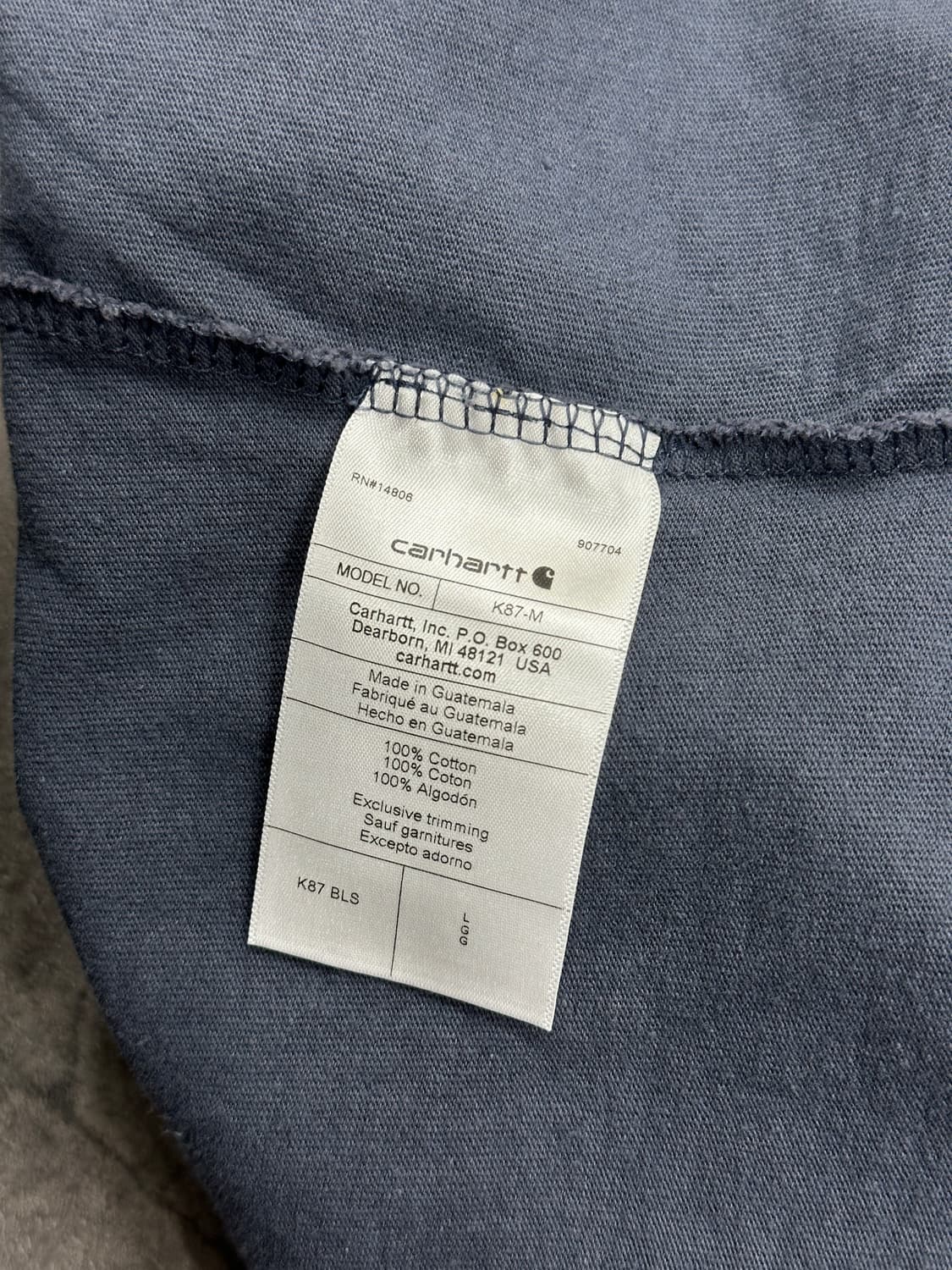 칼하트 포켓 반팔티 상품이미지4