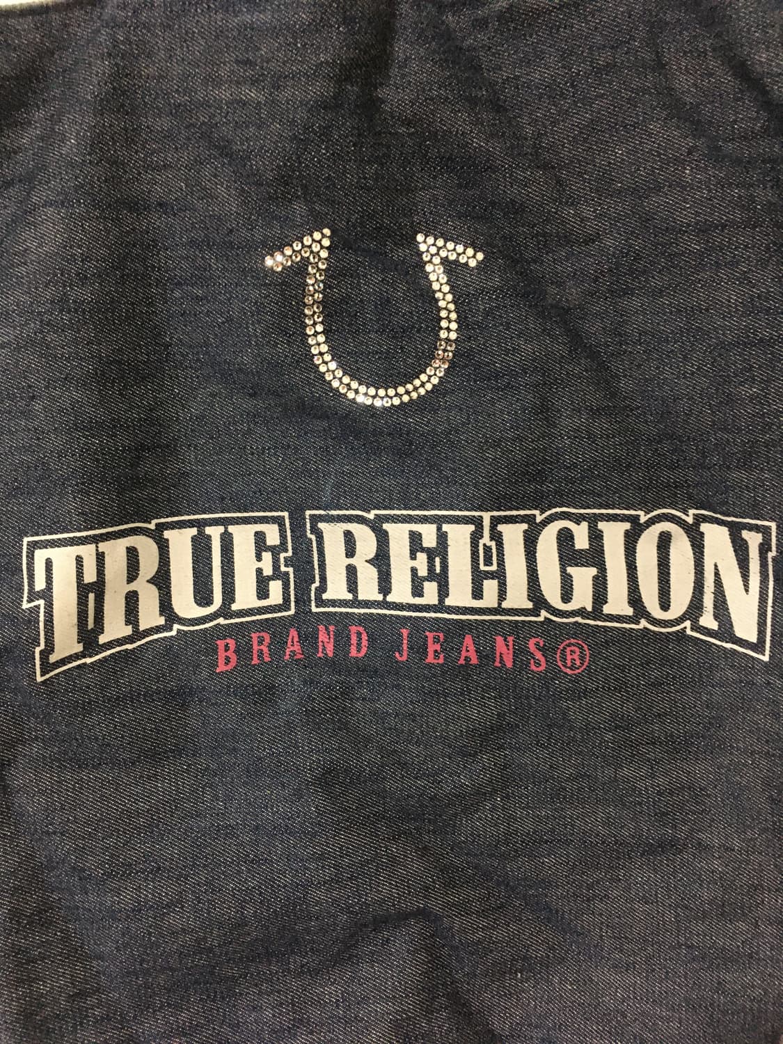 TRUE RELIGION 데님 에코백 상품이미지3