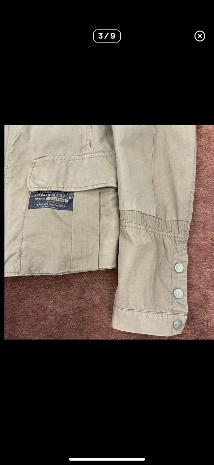 디젤 유틸리티 자켓 m 상품이미지3