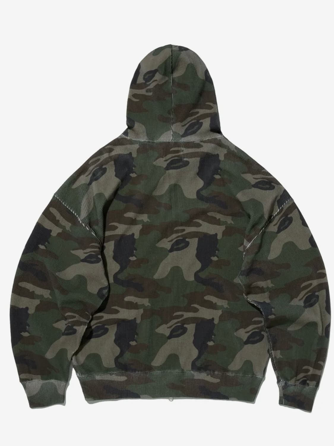 스웨이드 써멀 카모 후드집업 상품이미지2