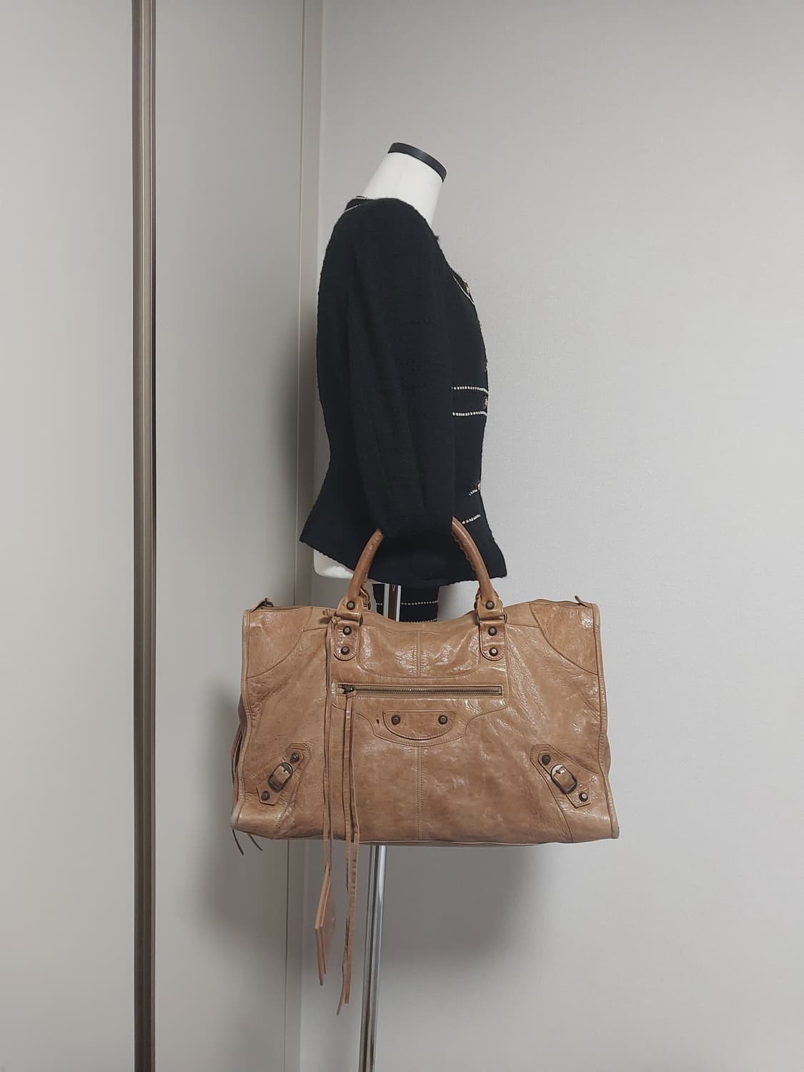 발렌시아가 클래식 시티백 모터백 워크 (정품) 상품이미지1