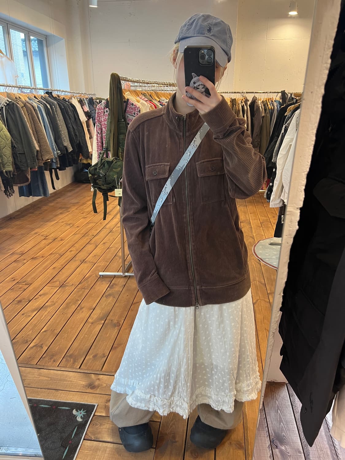 캘빈 브라운 코듀로이 포켓 집업 상품이미지2