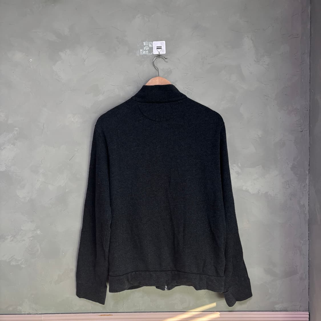 폴로 랄프로렌 니트 집업 차콜 블랙 상품이미지4