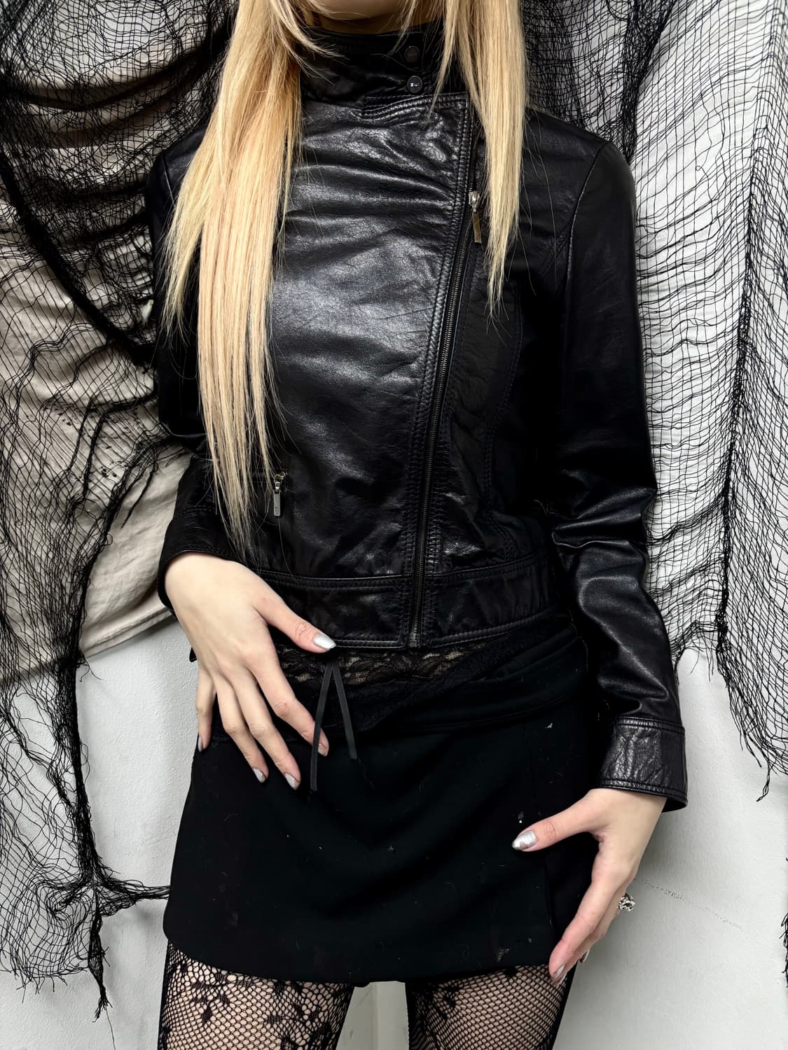 [Barbara Bui] RockChic High Neck Side Zi 상품이미지1