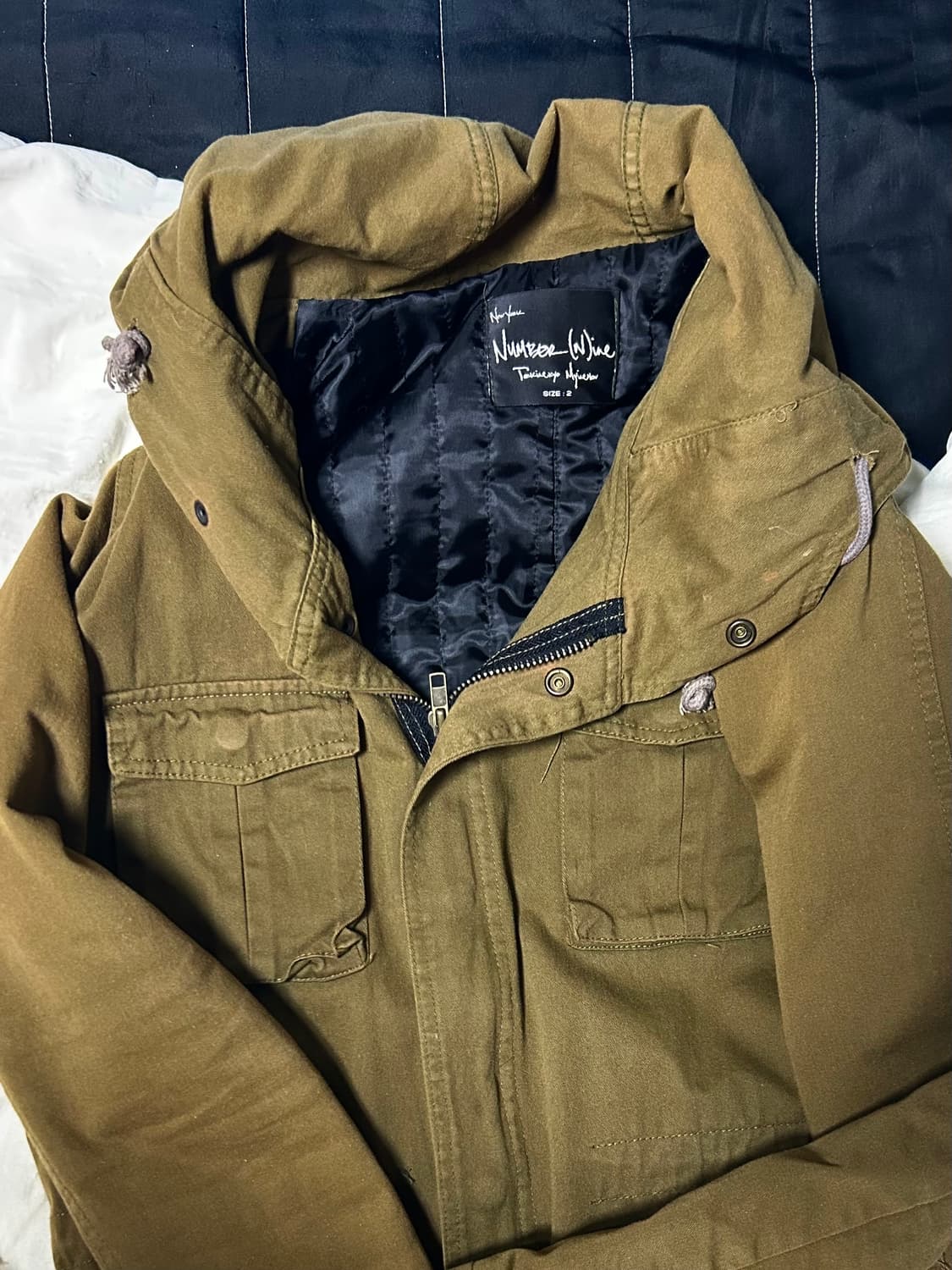 넘버나인 뉴욕 야상 자켓 상품이미지1