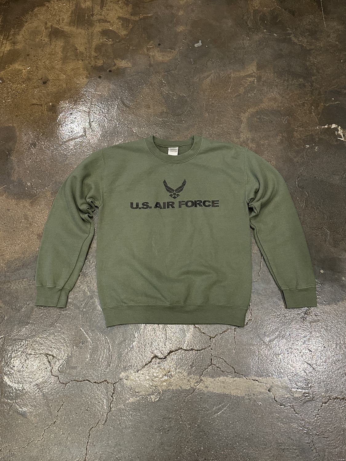 90s GILDAN 길단 US-Airforce 스웻셔츠 S 상품이미지1