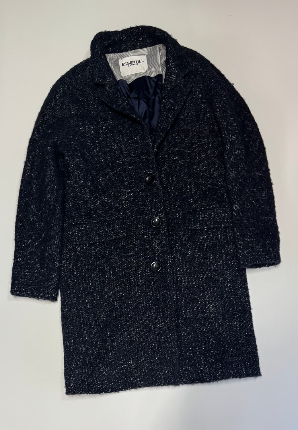 희귀!! 여성 에센셜 앤트워프 모헤어 알파카 코트 36 상품이미지1