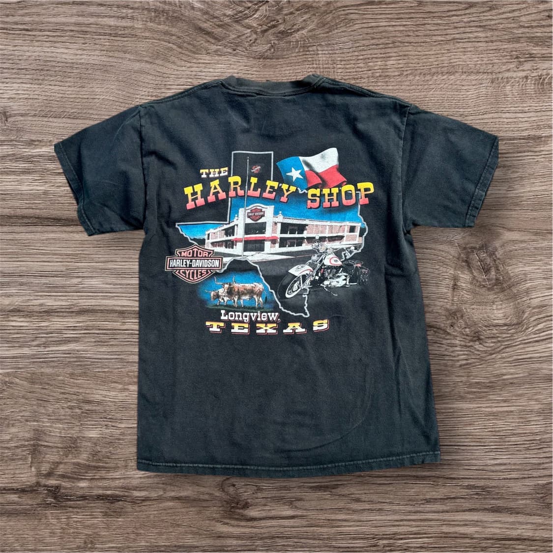 90s Harley Davidson TEXAS T-shirt 상품이미지3