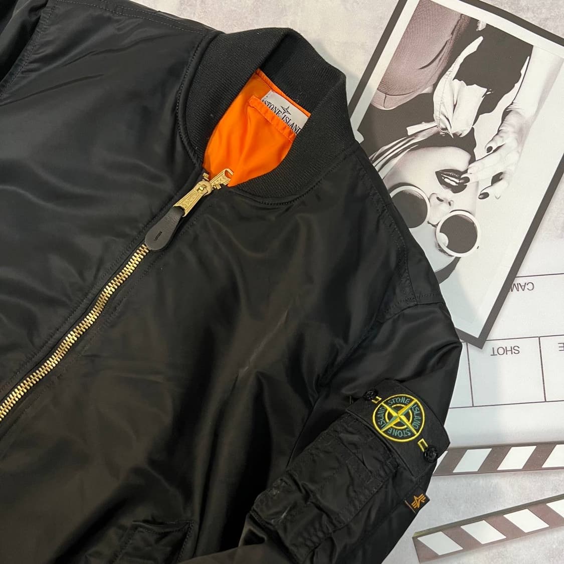 Alpha Industries MA-1 × Stone Island  상품이미지4