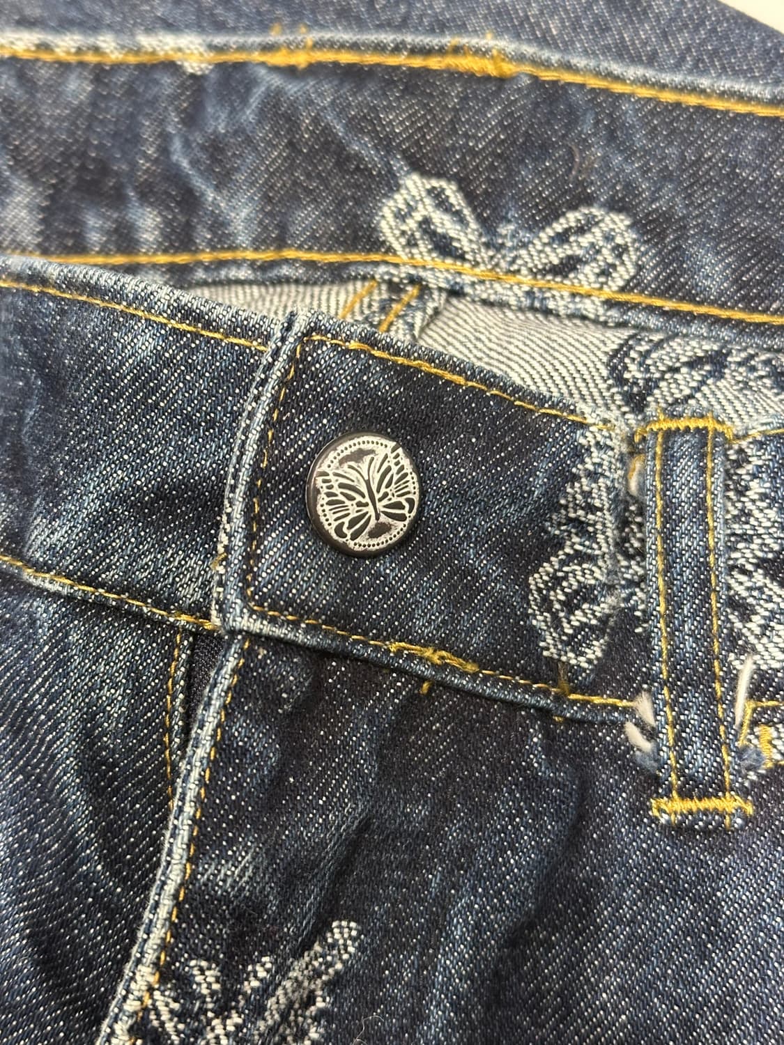 니들스 빠삐용 데님 스트레이트핏 L 상품이미지3