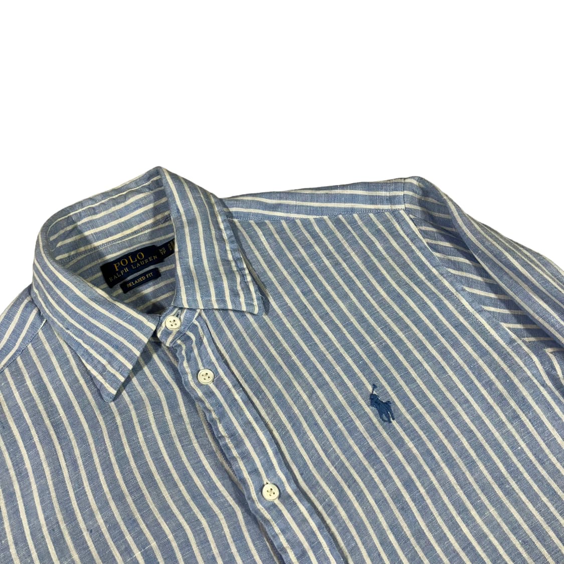폴로 랄프로렌 스트라이프 린넨 셔츠 상품이미지3