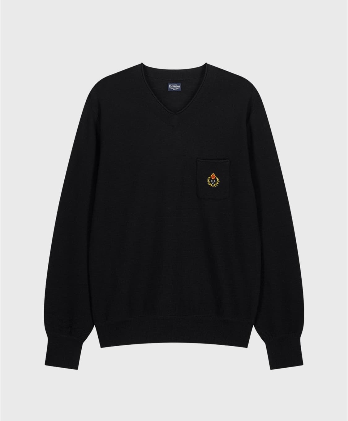 헤리티지플로스 브이넥 블랙s 상품이미지1