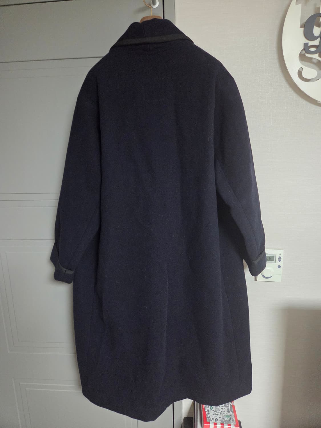 이스트하버서플러스 네이비 로브 코트 상품이미지5