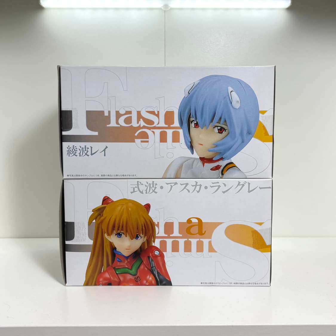 (미개봉) 에반게리온 flash a smile 레이 아스카 피규어 상품이미지4