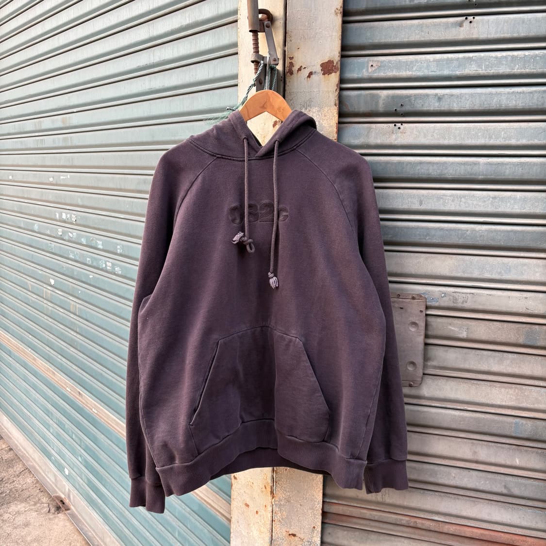 공삼이씨 032c 페이딩 퍼플 후드 상품이미지1