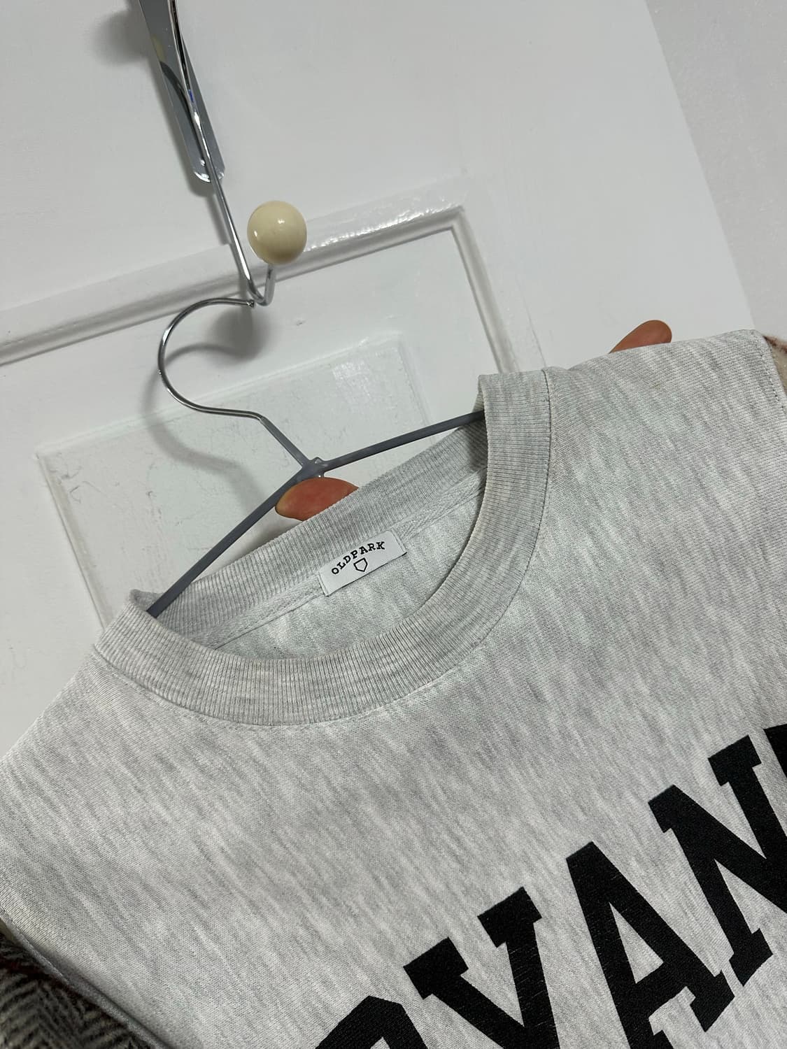 올드파크 OLDPARK 머플러 맨투맨 상품이미지3