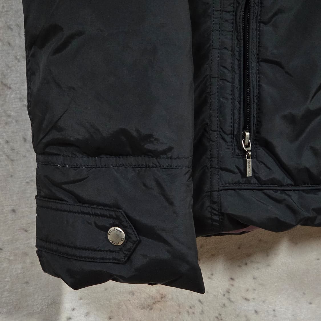 빈티지 TBJ 실버자수 덕다운 패딩 상품이미지4