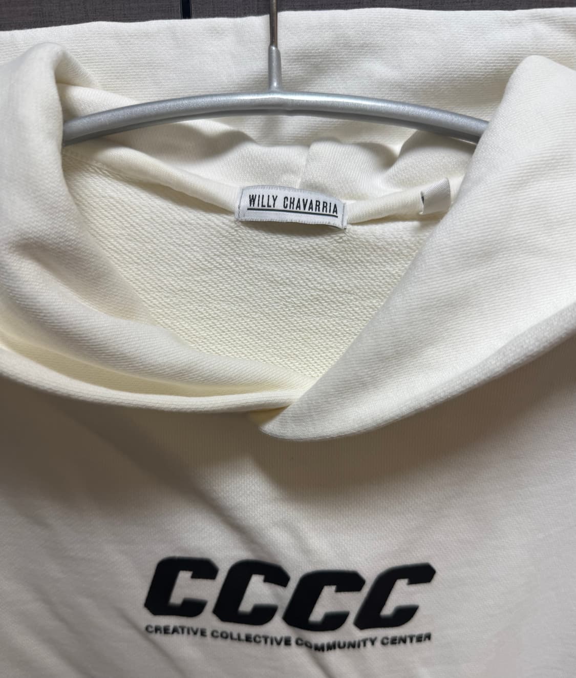 윌리 차바리아 후드 아이보리 M 상품이미지4