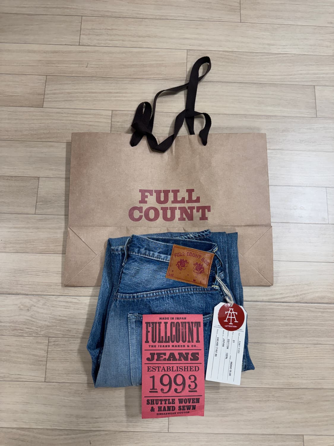 풀카운트 1101 다트포드 31 새상품 상품이미지1