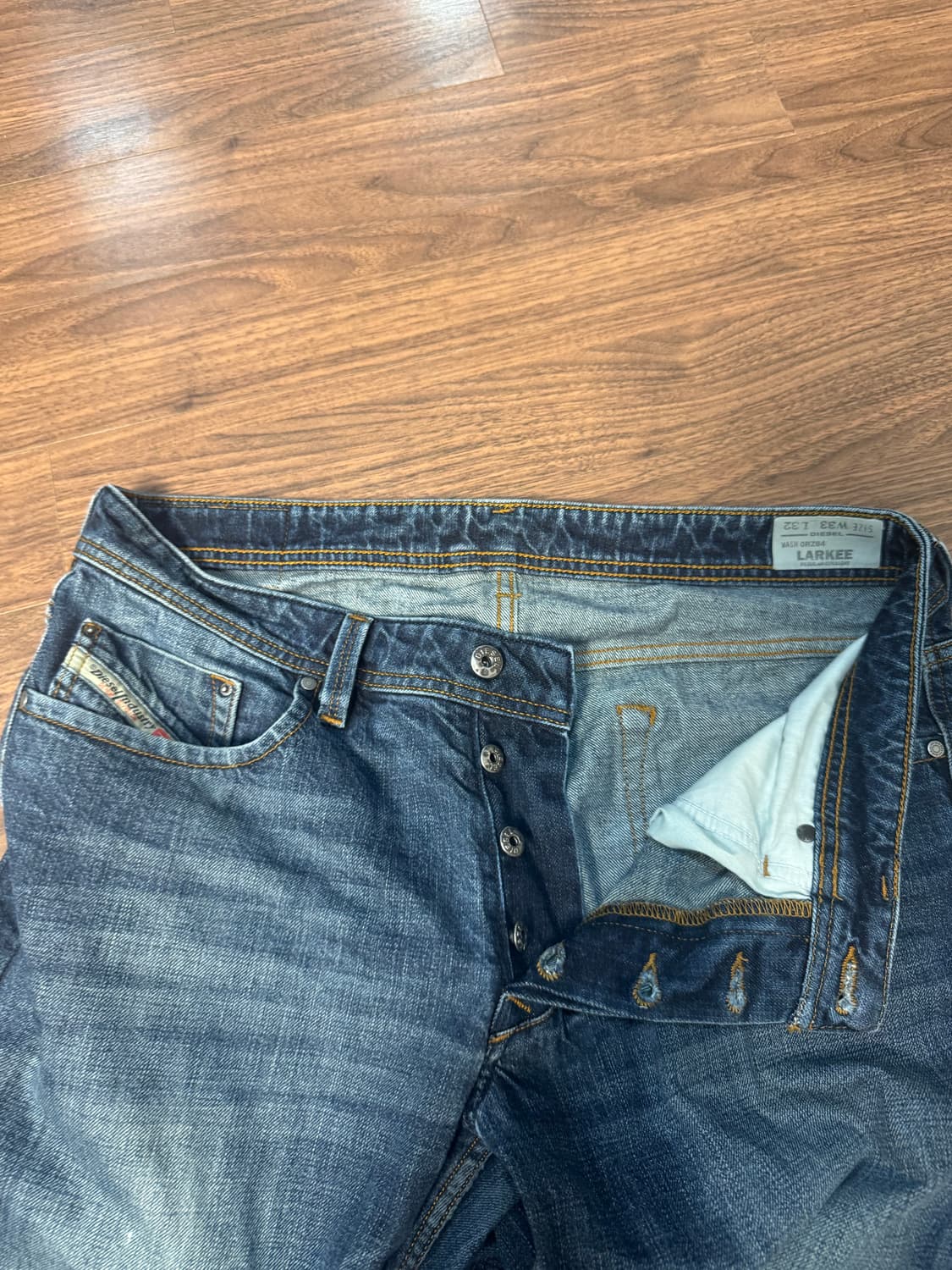 [정품] 디젤 청바지 33사이즈(매장 구매가 38만원) 상품이미지7