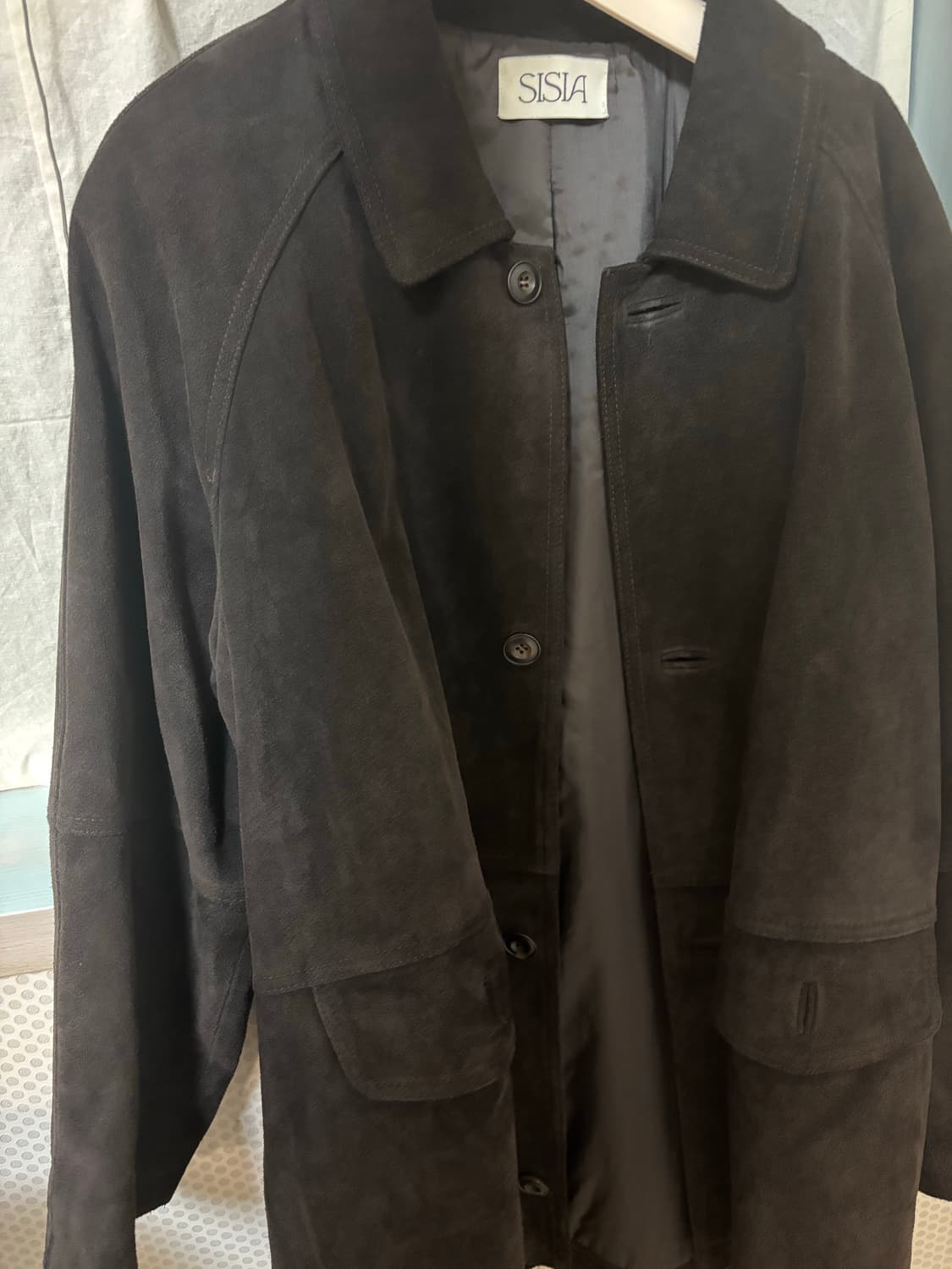 샵오눅 스웨이드자켓 상품이미지1