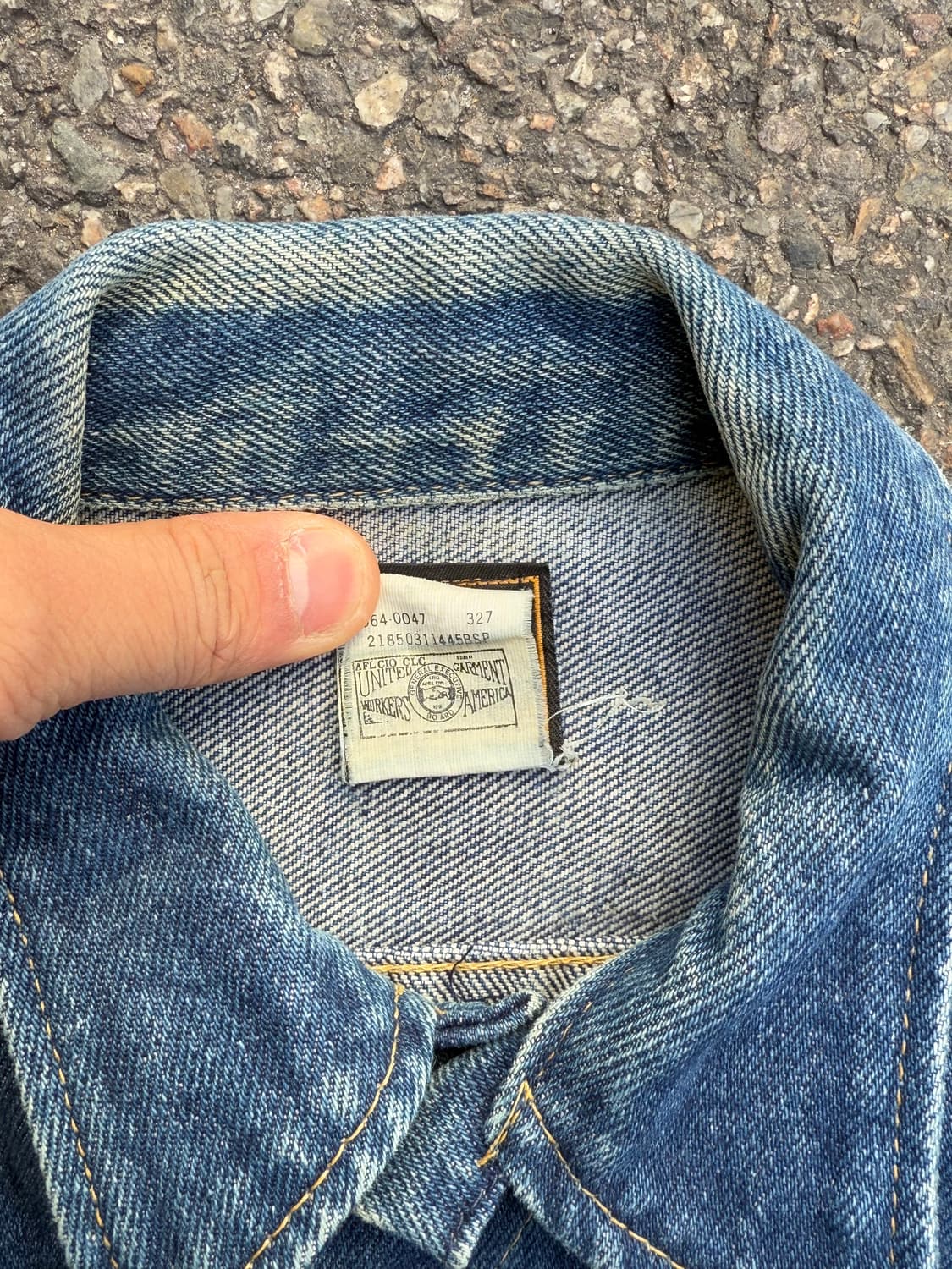 1970s USA LEE Denim Jacket 리 데님 자켓 상품이미지4